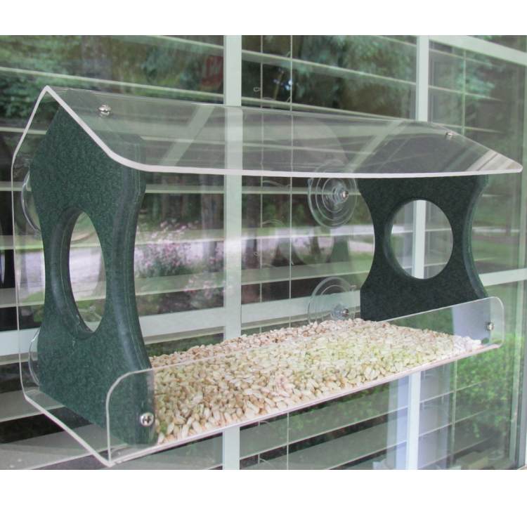 Recycled Poly Window Feeder Large Green