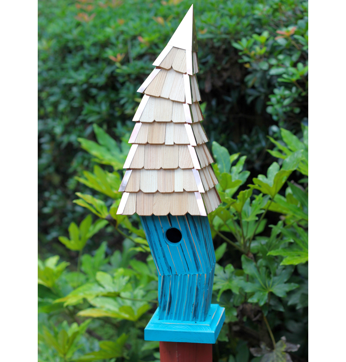 Birdiwampus Birdhouse Turquoise
