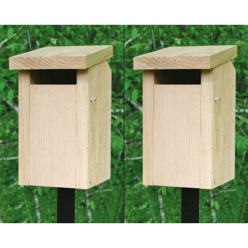 Nature House Bird House Pole Mounting Plate Top or Side Use BBTOP Made in USA 