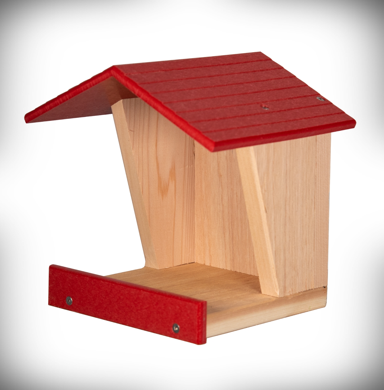 Open Style Cedar and Poly Robin Roost Red
