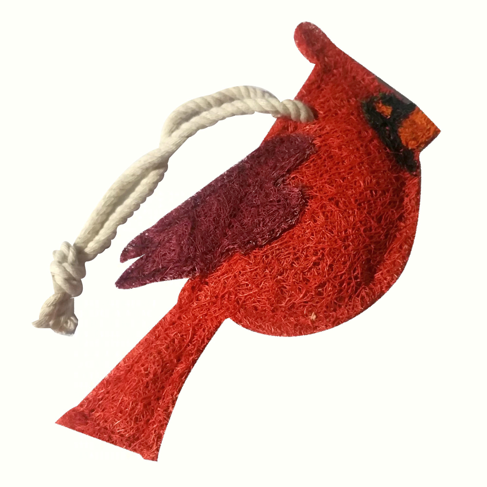 Loofah Scrubber Cardinal