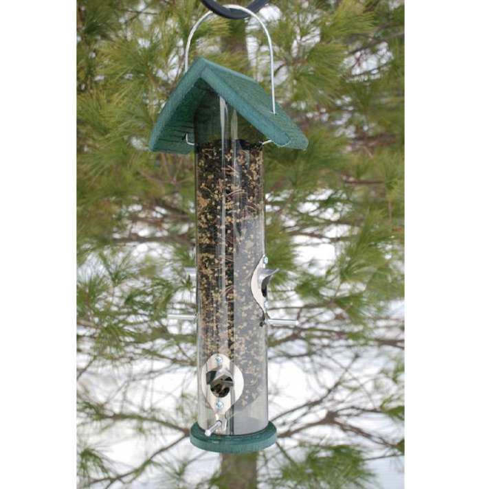Going Green Recycled Plastic Seed Tube Feeder