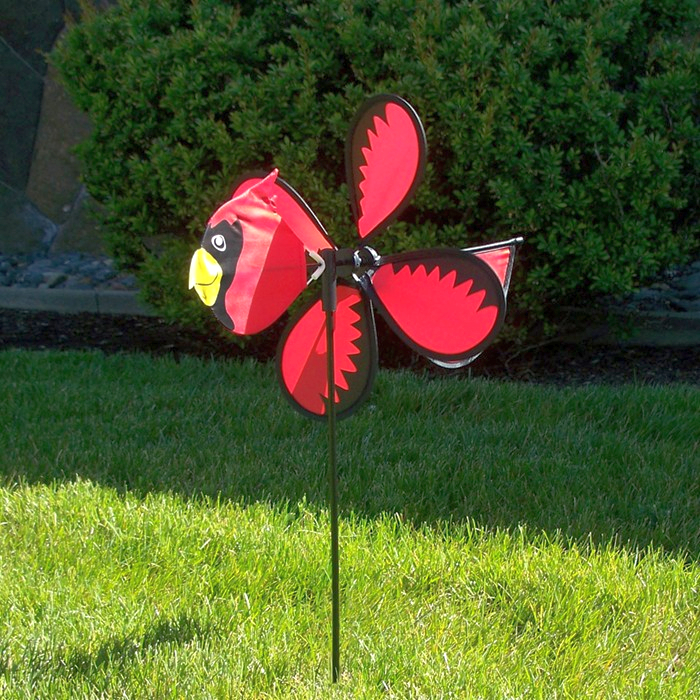 Baby Cardinal Mini Wind Spinner Set of 3