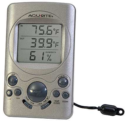Acu-Rite Digital Thermometer w/Humidity Gauge