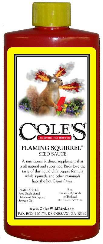 Flaming Squirrel Seed Sauce 16 Oz