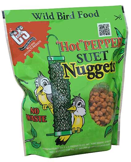 Hot Pepper Suet Nuggets 27 oz. 6/Pack