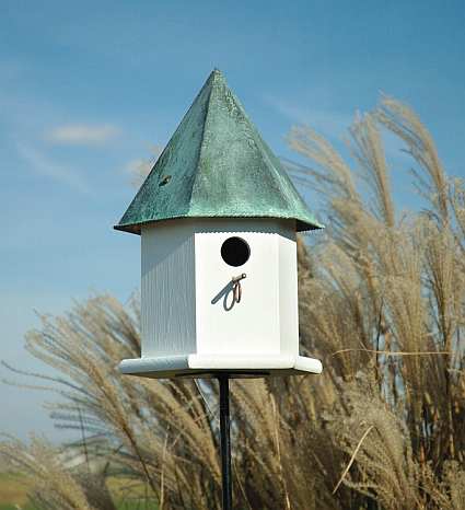 Copper Songbird Deluxe Bird House