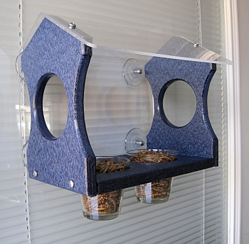 Recycled Poly Bluebird Window Feeder