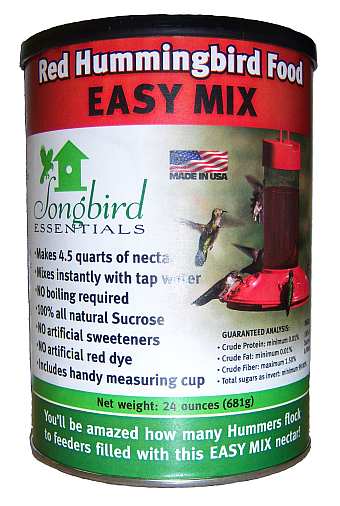 Songbird Easy Mix Red Hummingbird Nectar 48 oz