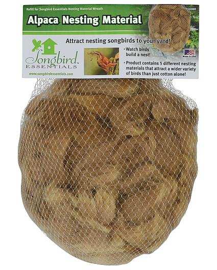 Alpaca Wool Nesting Material Bag 3/Pack