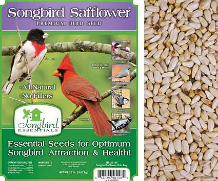 Songbird Safflower Bird Seed 20#