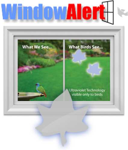 WindowAlert Bird Anti-Collision Decals 16/Pack