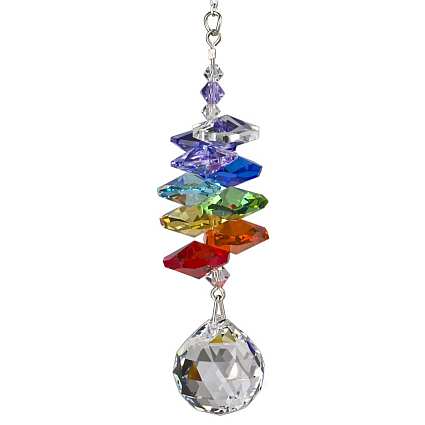 Crystal Rainbow Cascade Ball