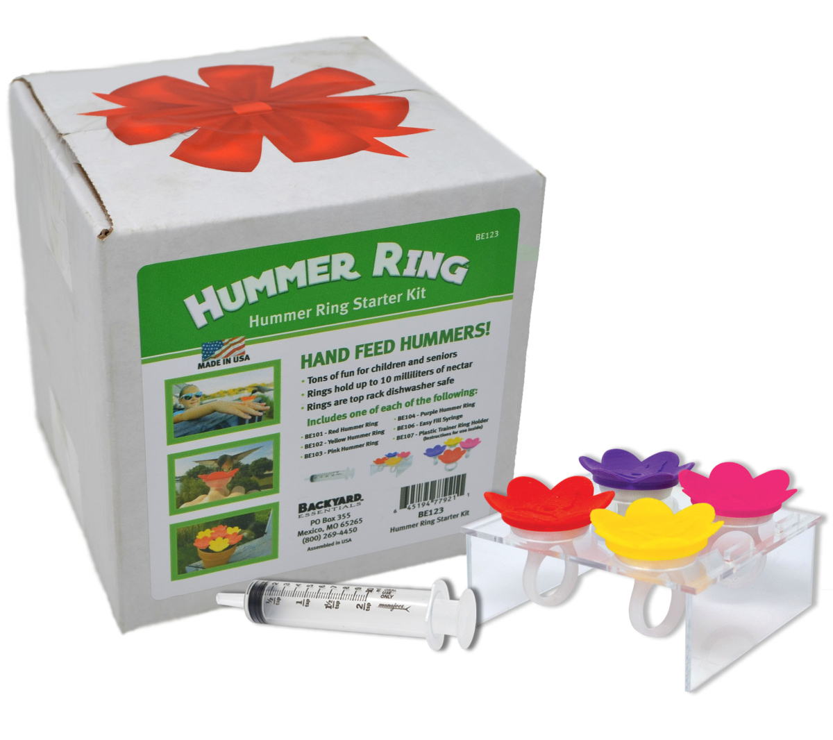Hummer Ring™ Hummingbird Feeder Starter Kit